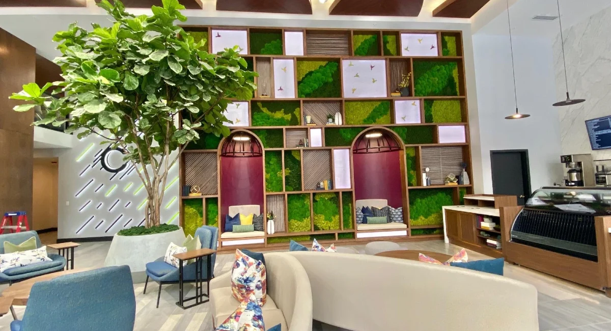 moss wall